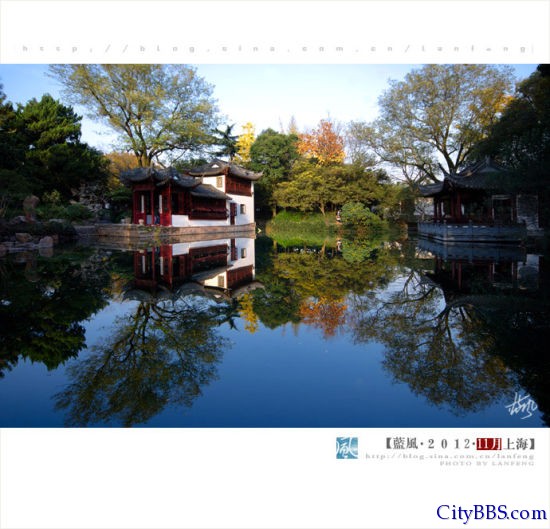 寻找上海的美丽秋色 上海南翔古猗园秋景