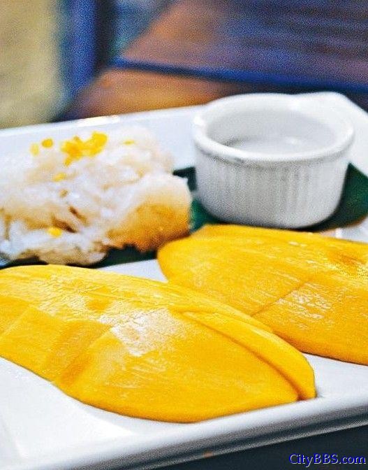    芒果糯米饭