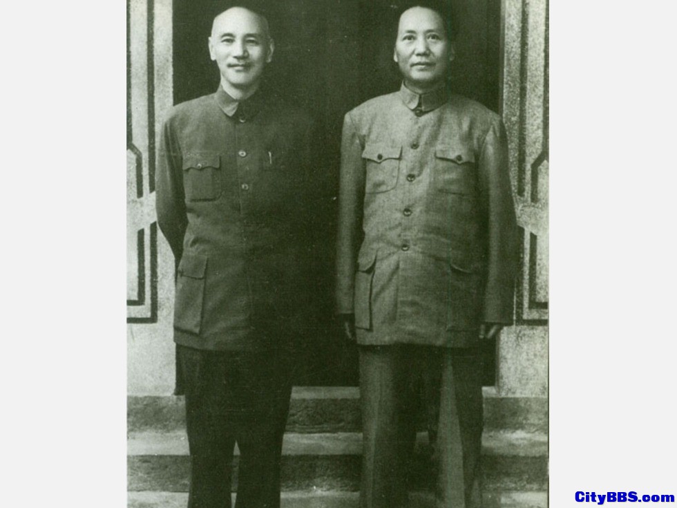 蒋介石邀毛泽东访问台湾功败垂成内幕
