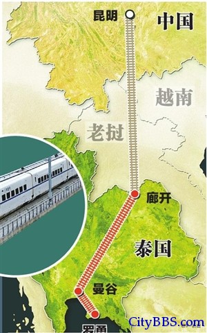 中泰铁路12月开工 泰国铁路高管武汉训练