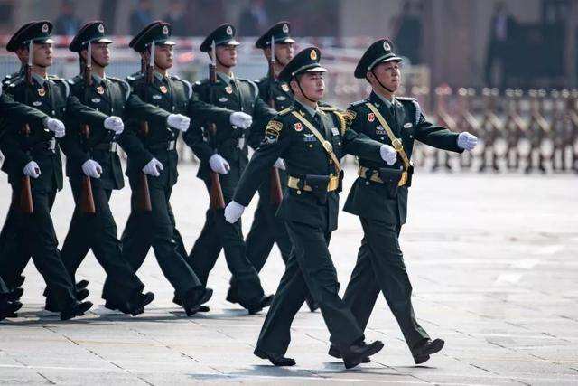 中国庆祝建国70周年大阅兵，预备役部队