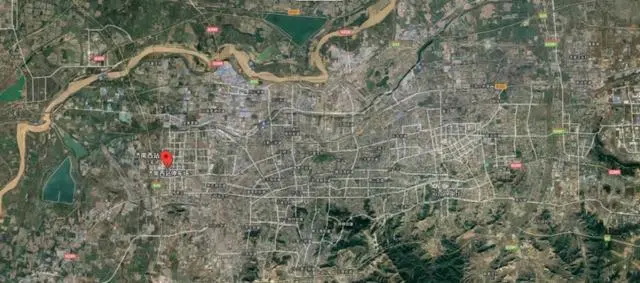 济南城区卫星图